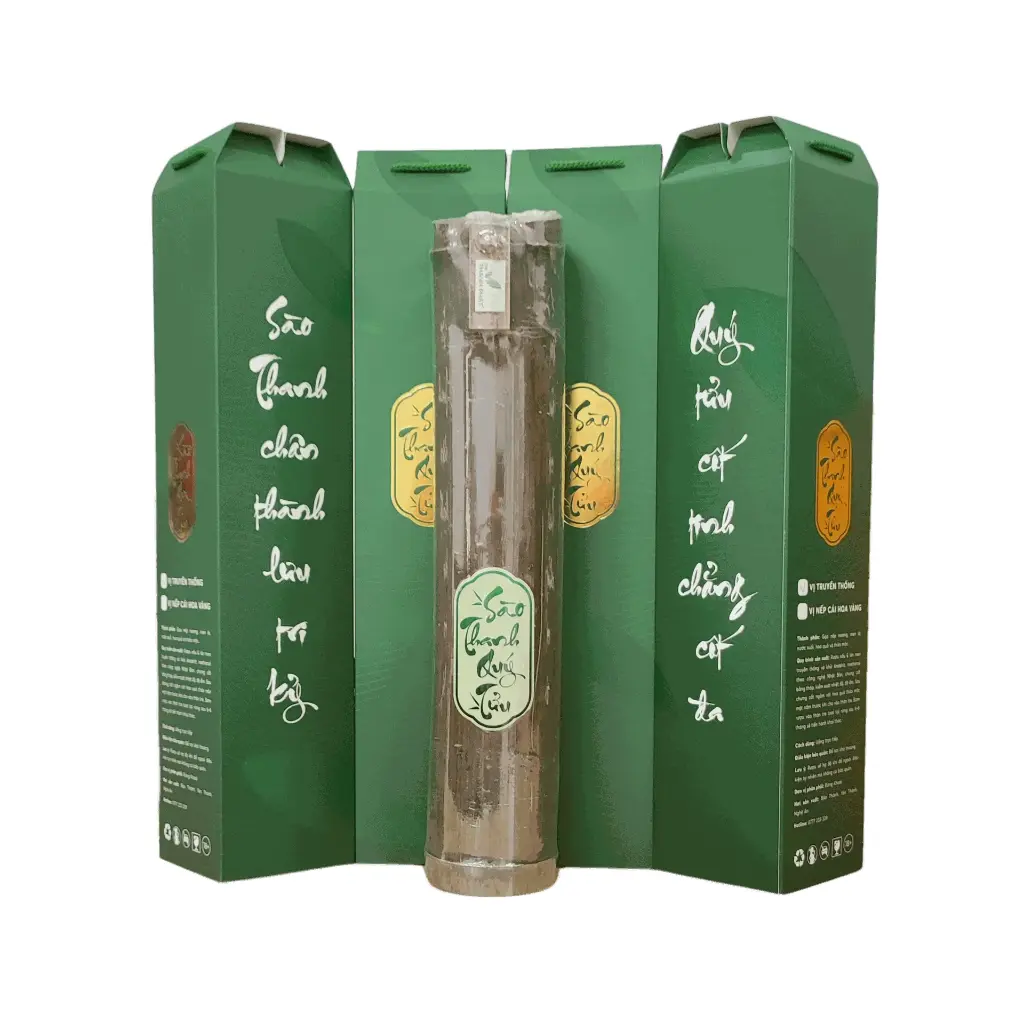 Xách Rượu ống tre Sào Thanh Quý Tửu (1 ống)