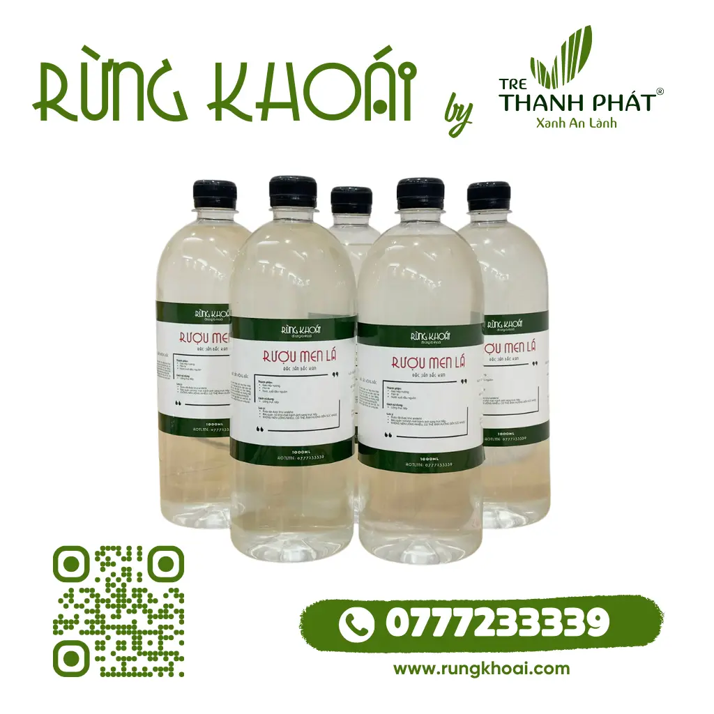 Rượu men lá (1L)